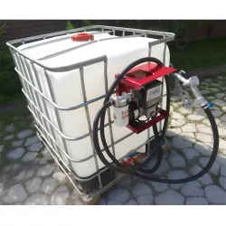 Mini petrol station eurocube 220V 40l/min