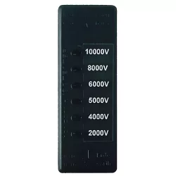 6-level voltage tester for electric fence, 10 kV