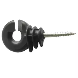 Изолятор с саморезом для электропастуха