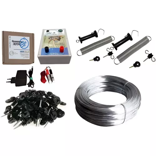 Електропастух у зборі на 1 га у дві лінії