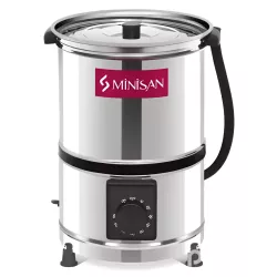 маслобійка для вершкового масла з нержавіючої сталі 25 л з таймером, Туреччина