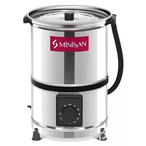 Маслобойка для вершкового масла з нержавіючої сталі 15л з таймером, Туреччина.