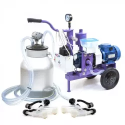 Доїльний апарат ХЗДО УІД-20 М115 Дві кози в 1 відро