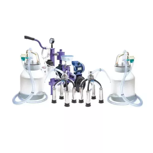 Доїльний апарат ХЗДО УІД-20 М115 Нержавіюча сталь (два відра)