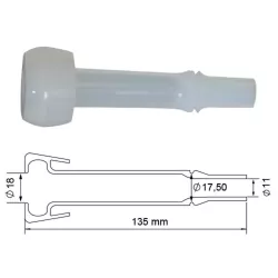 Соскова гума силікон 13-S для овець (Туреччина)