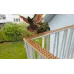 Anti-perching spikes against birds and animals 0.5 m, height 3 cm, different colors available