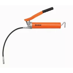 Grease gun V1, lever operated with flexible hose, 413 bar